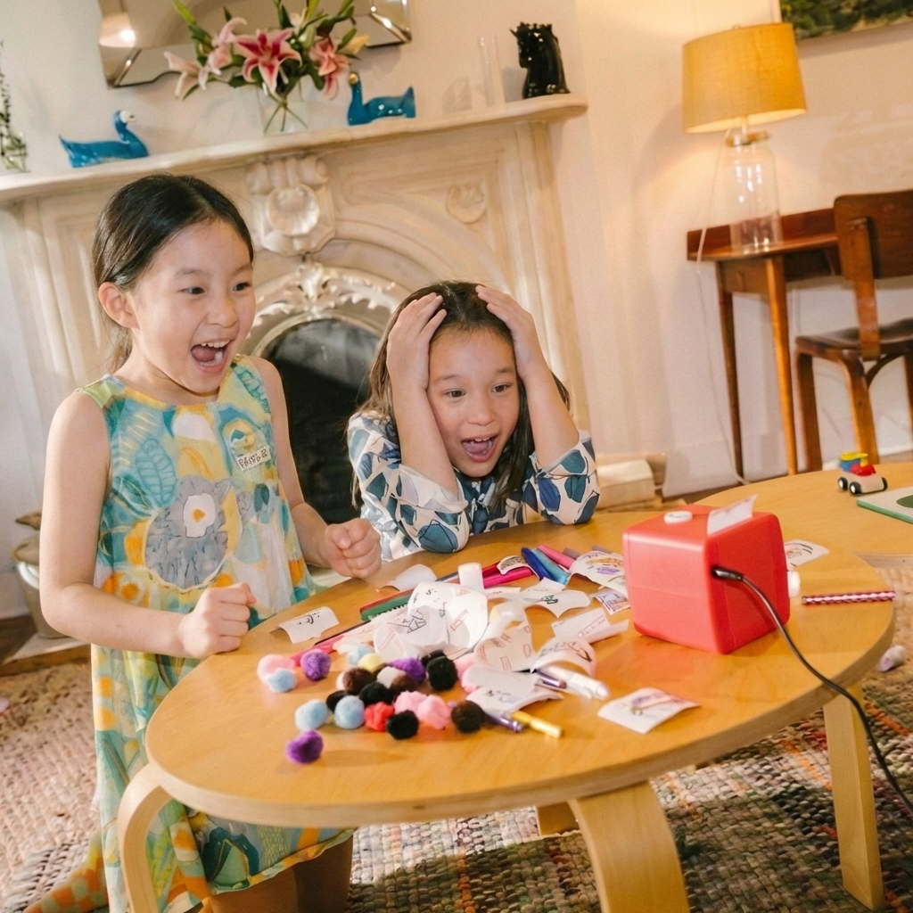 Kids reacting to Papaya